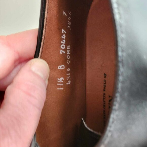 *Host Pick* Vintage Allen Edmonds Oxford Dress Shoes 11.5 B (Narrow) main image 5